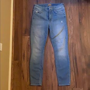 MOTHER The Looker Crop Skinny Jeans. Sz26